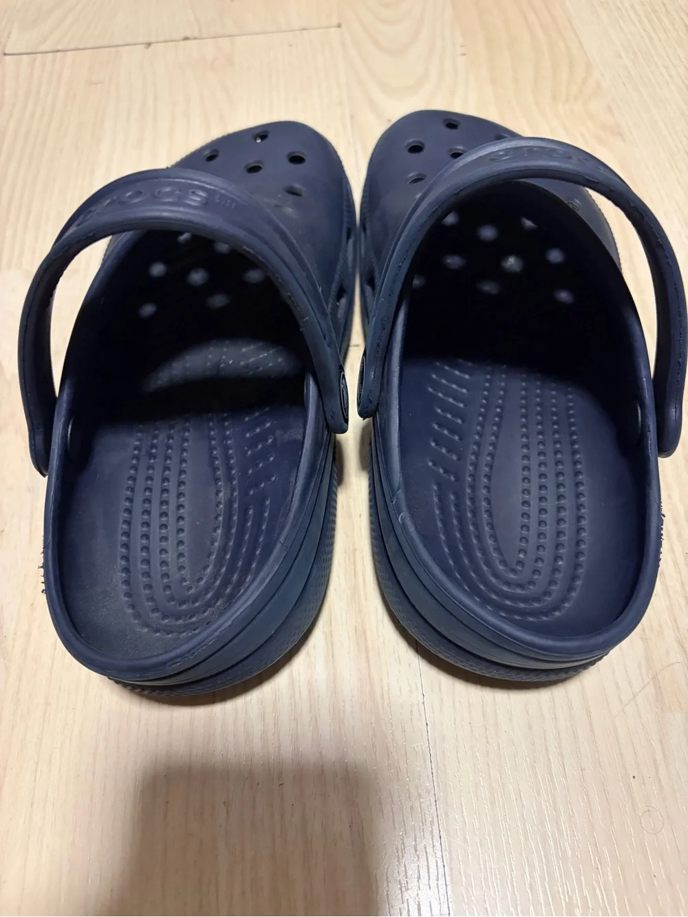 Vintages Kids Navy Crocs